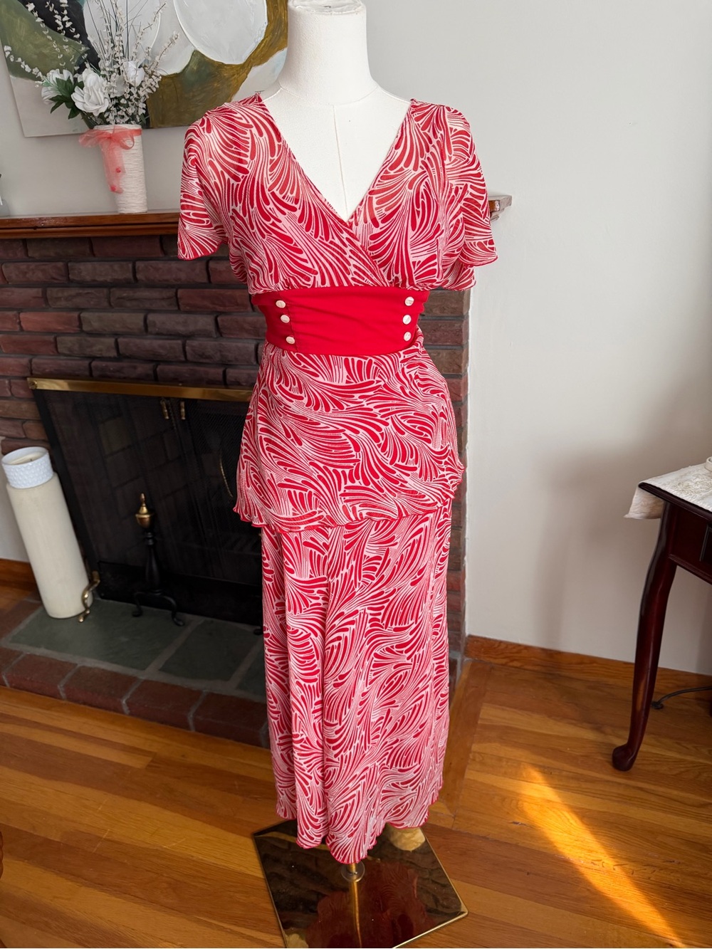 Vintage Skirt + Top set